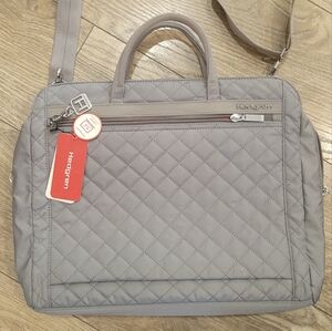 Hedgren grey laptop bag